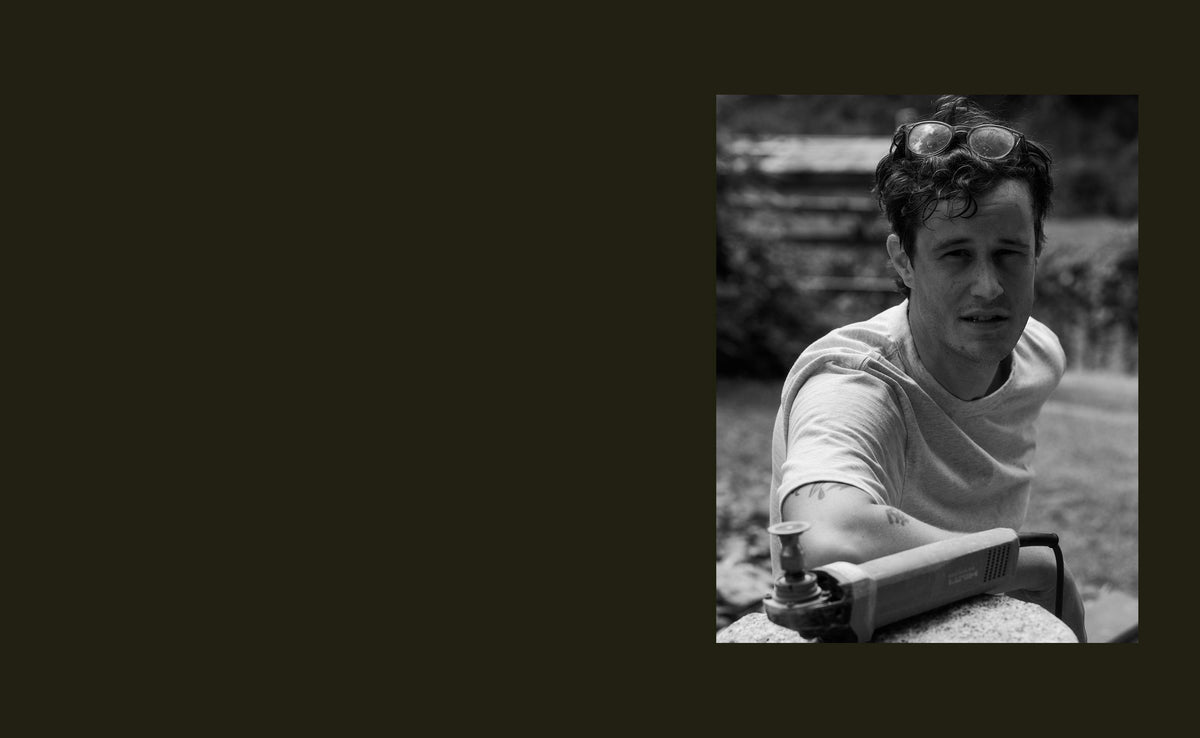 editorial image of Matt Byrd posing for In Stitches